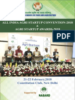 All India Agri Startup Convention 2018 PDF