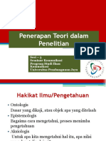 Slide KOM403 Penerapan Teori