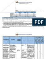 Planificación curricular Comunicación 1o D, E