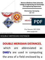GE31 Finals 6 Double Meridian Distance DMD DPD