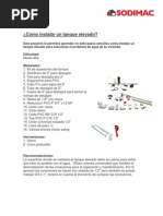 Conexion de Tanque Elevado