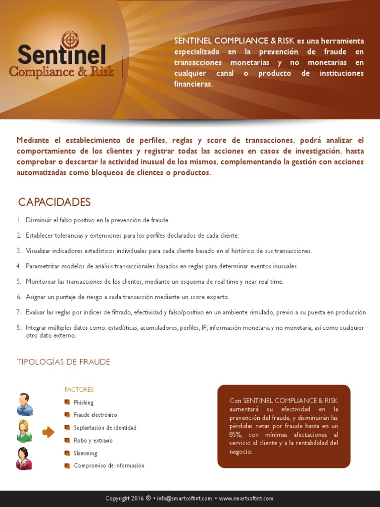 Sentinel Compliance & Risk Enfoque Fraude | PDF | Suplantación de ...