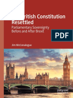 The British Constitution Resettled - Parliamentary Sovereignty Before and After Brexit