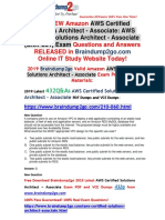 (November-2019) Braindump2go New AWS-Certified-Solutions-Architect-Associate Dumps PDF Free Share PDF