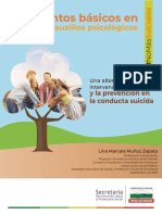 Cartilla primeros auxilios conducta suicida