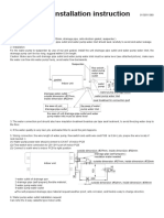 AWater Pump Installation Instruction