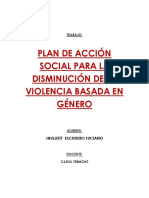 Plan de acción contra la violencia de género