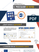 Unidad Temática - 4 - El Procesador de Textos