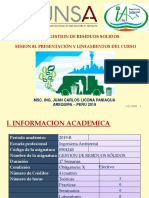 Sesion 01 - 2019. GRS - Lineamientos Del Curso