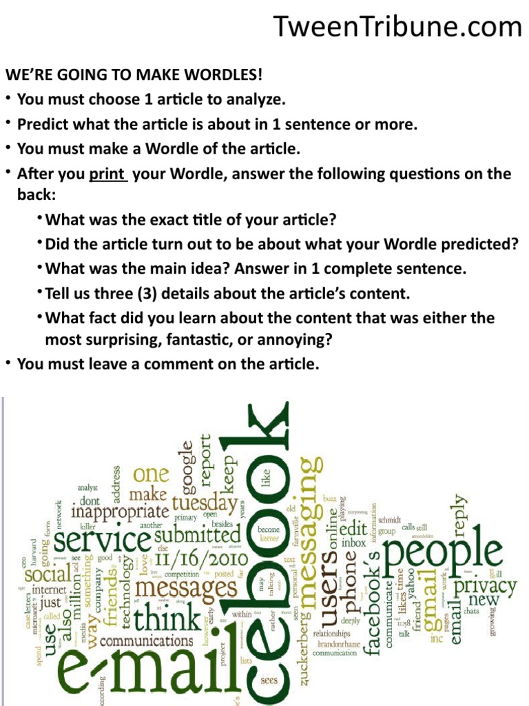 We'Re Going To Make Wordles! | PDF | Language Arts & Discipline