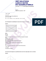 Ncert Solutions Class 9 Maths Chapter 8 Quadrilaterals PDF