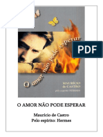 O Amor Nao Pode Esperar (psicografia Mauricio de Castro - espirito Hermes).pdf