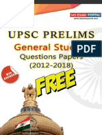 eBook - Upsc Gs Pre Solved Paper 2012-2018