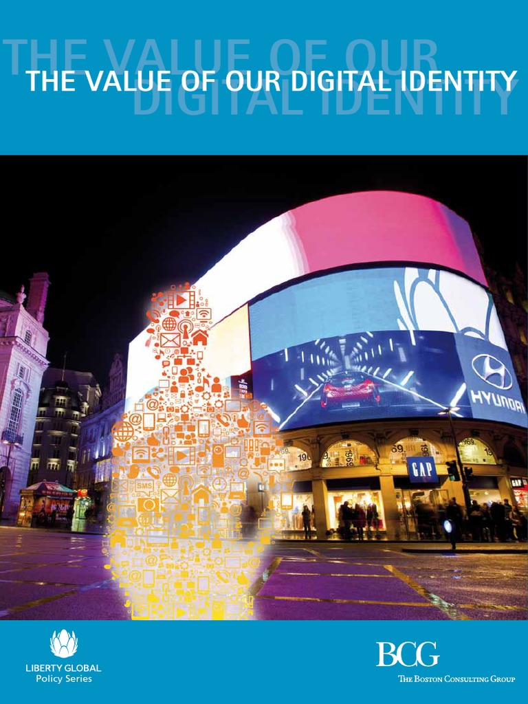 The Value of Our Digital Identity PDF PDF Privacy E Commerce