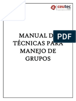 Manual de Técnicas para Manejo de Grupos