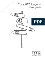 Your HTC Legend: User Guide