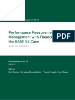 WP 72 Performance Measurement and Management With Financial Ratios