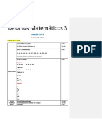 Desafios Matemáticos 13 Janeiro