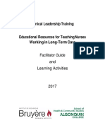 Clinical Leadership Training Facilitators Guide FINAL