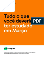 eBook Tudo o Que Voce Deveria Ter Estudado Em Marco