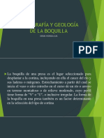 Topografía y Geología de La Boquilla