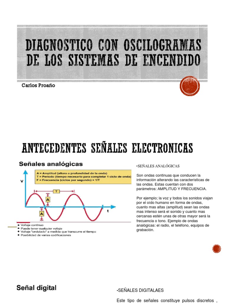 Diagnostico Con Oscilogramas de Los Sistemas de Encendido | PDF ...