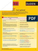 Duden. Richtig Schreiben Die Neuen Regeln - Kurz Gefasst PDF