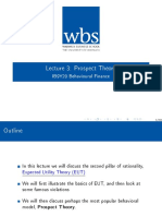 Lecture 3 Prospect Theory PDF