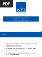 Lecture 3 Prospect Theory PDF