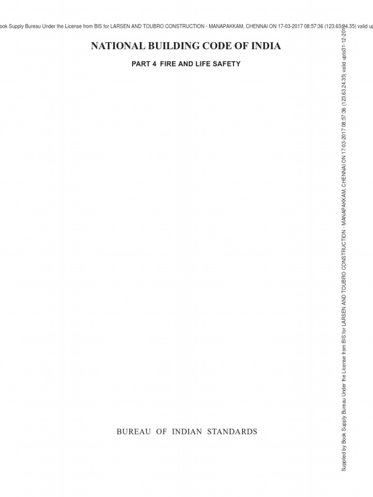 National Building Code: Fire Safety Guidelines | PDF | Firefighter | Safety