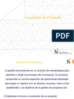 Gestiòn Proyectos