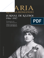 Regina Maria - Jurnal de Război. 1916 - 1917