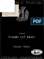 Vasile Cel Mare - Despre Post