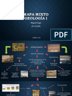 Mapa mixto de estratigrafía y geología