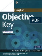 160 - 5 - Objective Key. Worksheets With Answers - 2013, 2nd - 37p