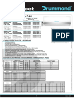 Submittal Mini Standard R-22 Drummond Aire Acondicionado