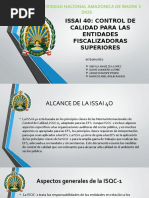 Gestión de Calidad en EFS según ISSAI 140 | PDF | Gestión de la calidad ...