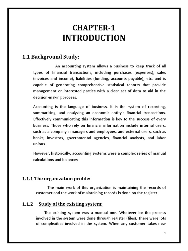 Visual Basic Accounting System Overview | PDF | Software Testing ...