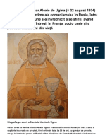 Sfântul Mărturisitor Alexie de Ugina
