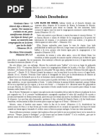 Moisés Desobedece