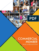 2020 Commercial Member Rules and Regulations