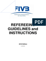 FIVB VB Refereeing Guidelines and Instructions 2018.05.21