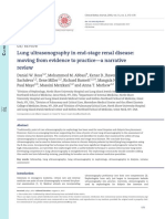 Lung Ultrasonography in End-Stage Renal Disease Mo PDF