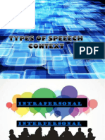 speech context