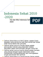 Indonesia Sehat 2010-2020