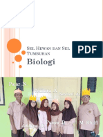 Biologi Sel Hewan Sel Tumbuhan