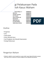 Strategi Pelaksanaan Pada Waham