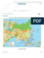 Asia Map - Infoplease