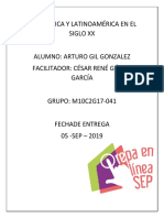 Procesos de descolonización y dictaduras en Asia, África y América Latina en el siglo XX