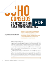 Consejos de Recursos Humanos para Emprendedores